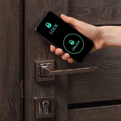 Mansfield vivint connected smart lock